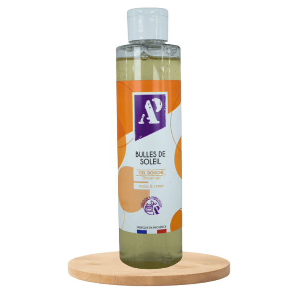 DOUCHEGEL BULLES DE SOLEIL BIO met spijklavendel en citroeneucalyptus  - 200 ml van AP