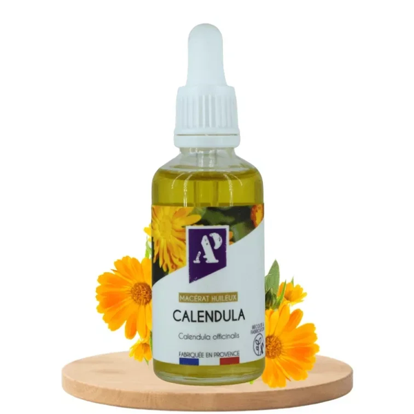 BIO MACERAAT VAN GOUDSBLOEM ( CALENDULA) -  50 ml (Pipetfles) van AP
