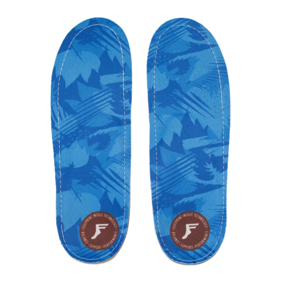 Footprint Insoles Orthotic Fluid X - Low Camo Blue