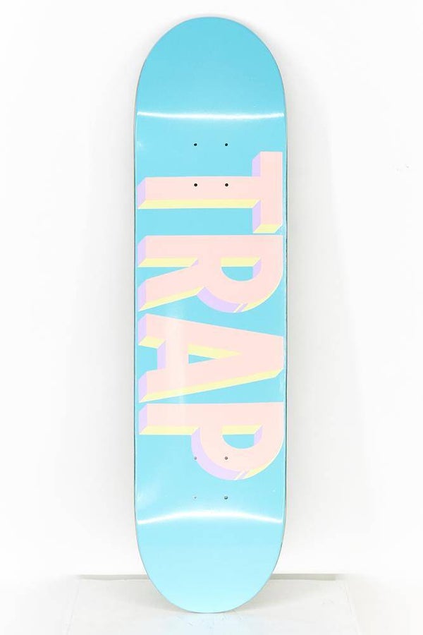 TRAP Block Logo Deck Blue