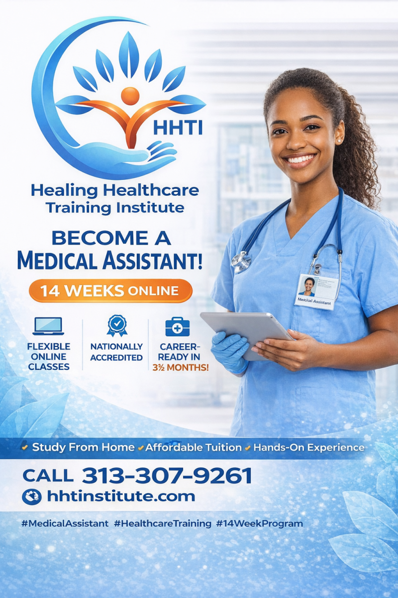 Medical Assistant Training at HHTI Detroit  Campus.
