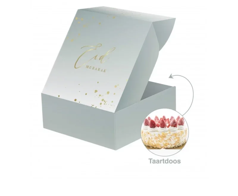 Eid mubarak gebaksdoos green L