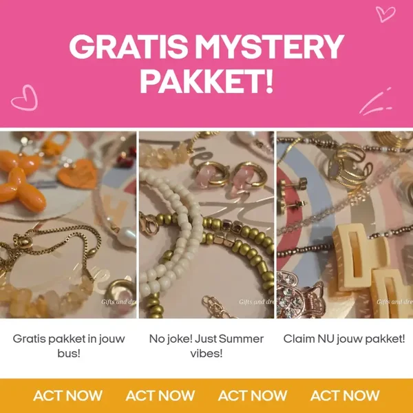 Claim jouw Mystery Gift