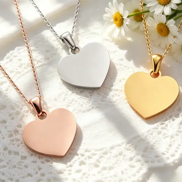Gepersonaliseerde Hart Ketting voor Koppels. Uniek & Betekenisvol