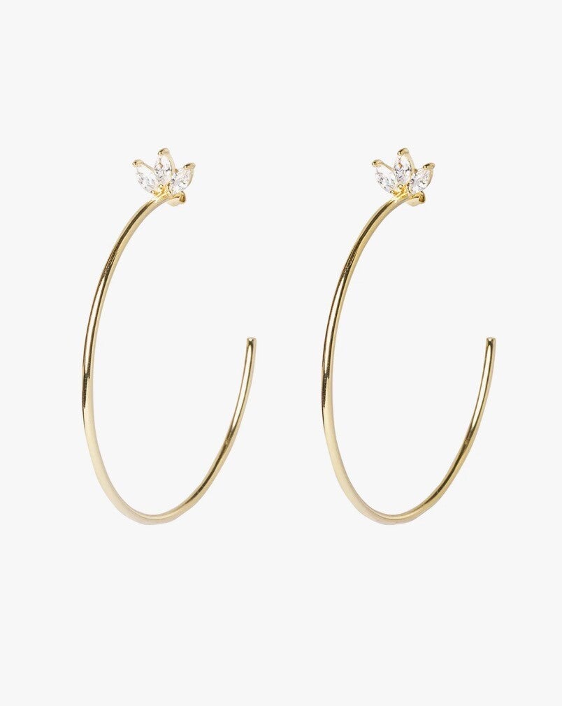 Gouden Hoops 70 mm – Tijdloze Statement Oorbellen ✨