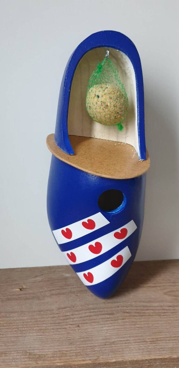 Klomp vogelhuisje gepersonaliseerd