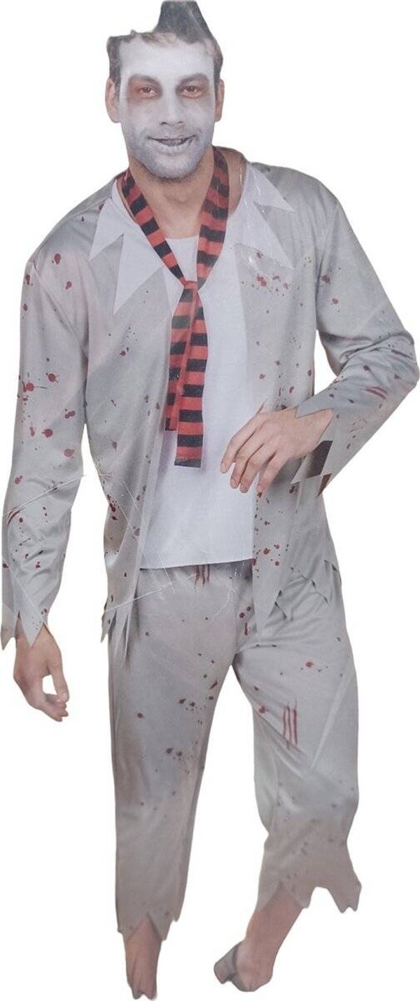 Verkleedpak - Zombie - 3 delig - Maat L