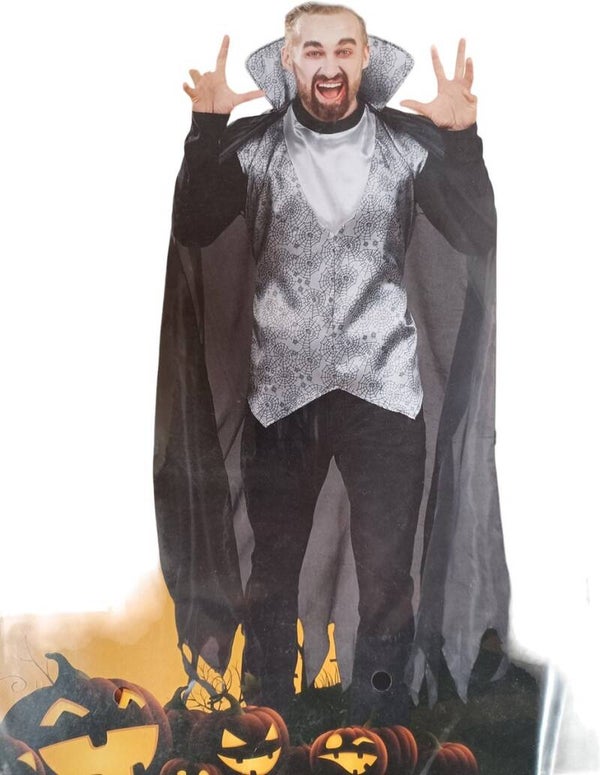 Verkleedpak - Vampier - 2 delig - Maat M (38/40)