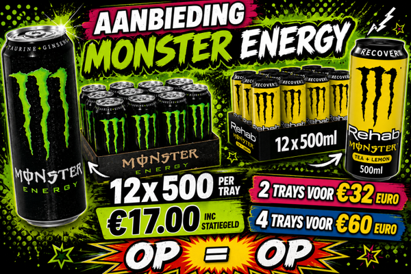 Monster Energy - Original Tray - 12 x 500 ml