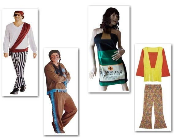 Partij - Verkleedkleding 100 stuks  MIX