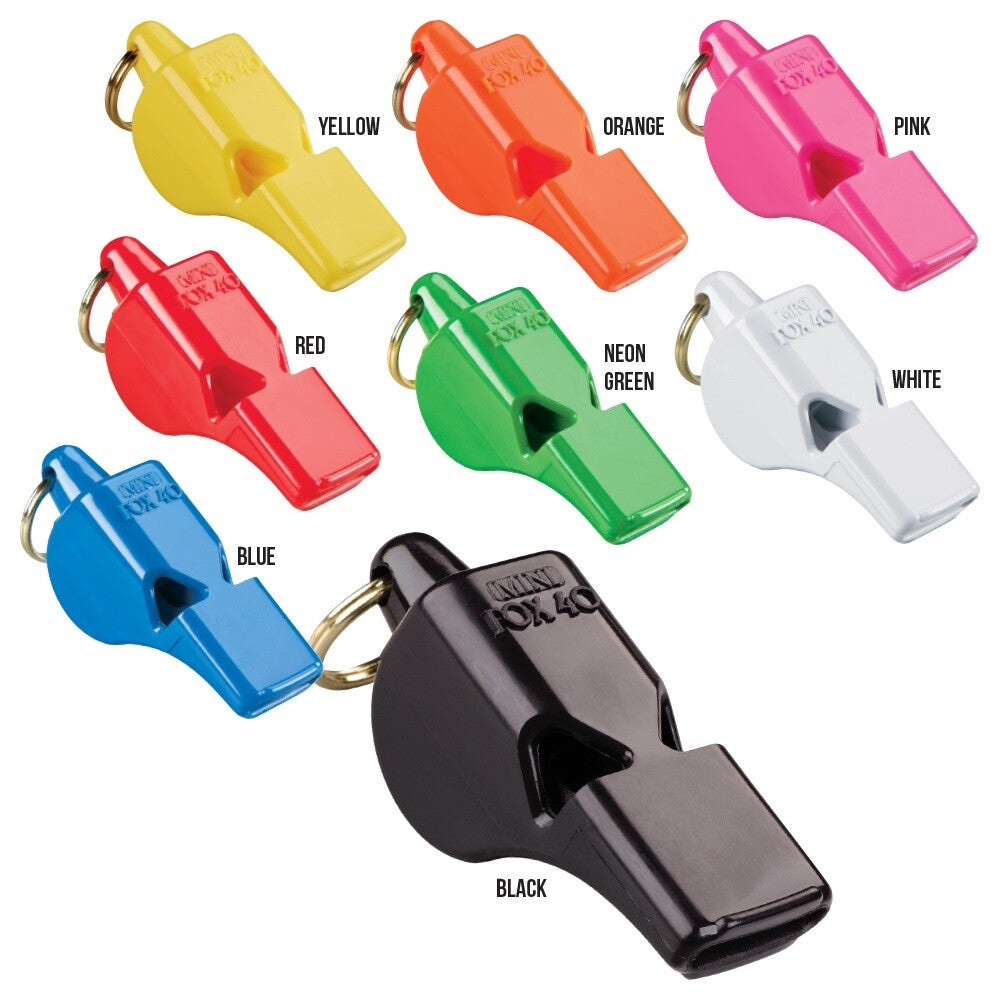 Scheidsrechters fluit ( BUDGET FOX40 ) zonder pit