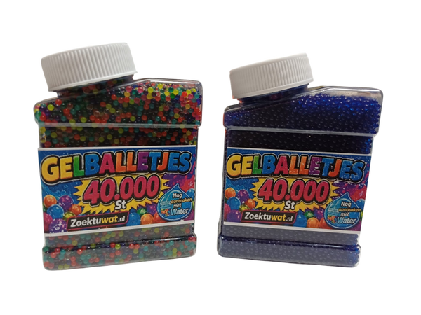 Zelf maken Gelballetjes tbv Gelblaster 40.000 stuks