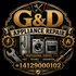 G&amp;D Appliance repair