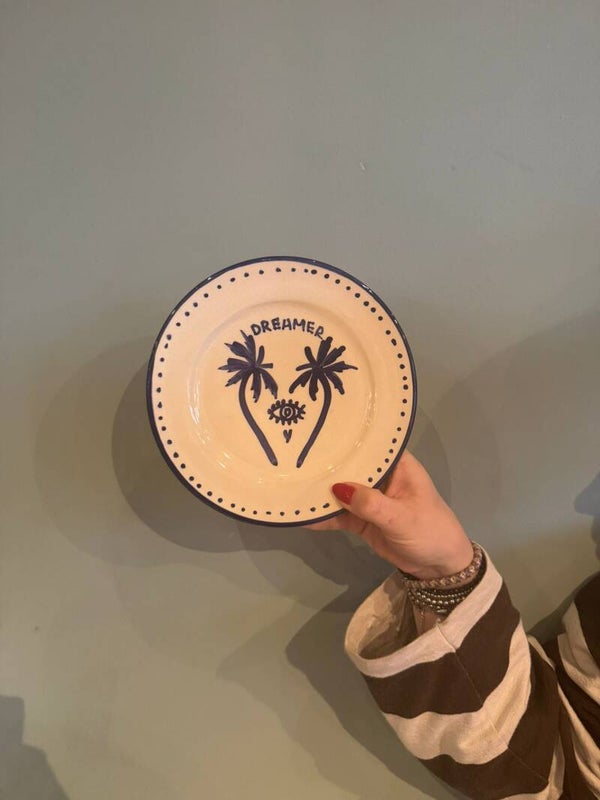 Dreamer Bord Kobalt Blauw 18cm