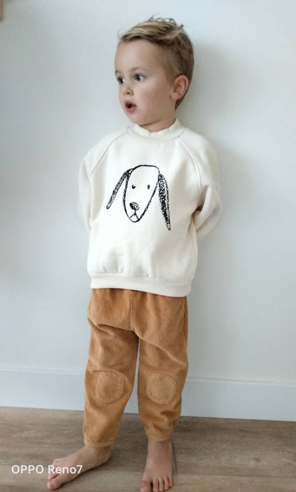 Broek ribfluweel