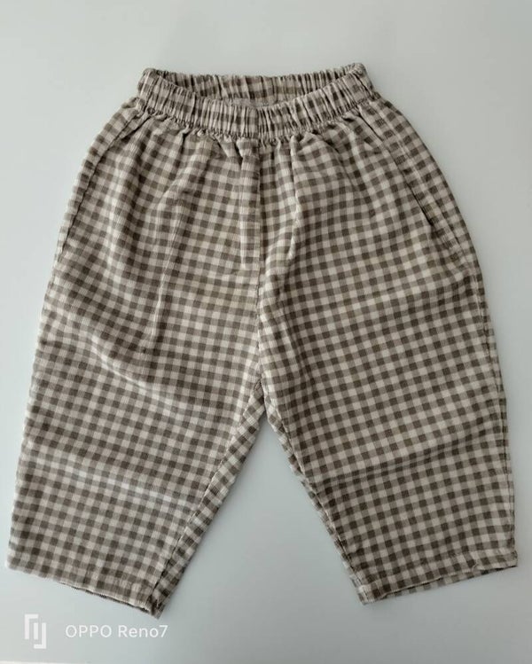 Broek vichy ruit