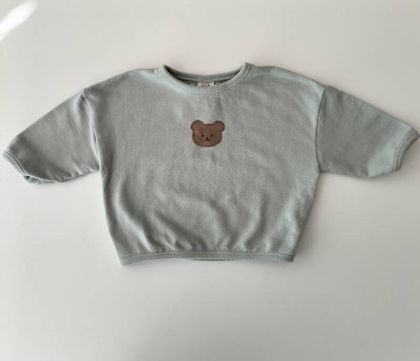 Sweater beer - lichtblauw