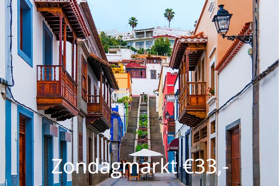 San Mateo en Teror markt Gran Canaria