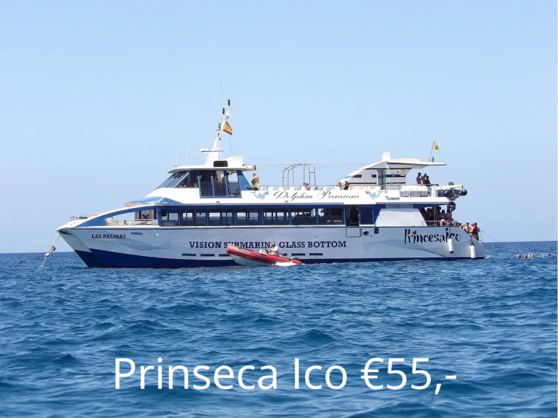 Boottrip Gran Canaria Glasbodem