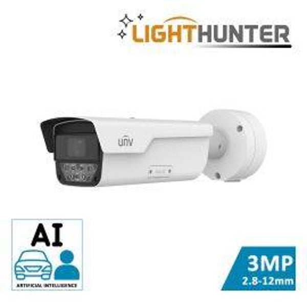 Licence Plate IP Camera (3MP, ANPR, Alarms)