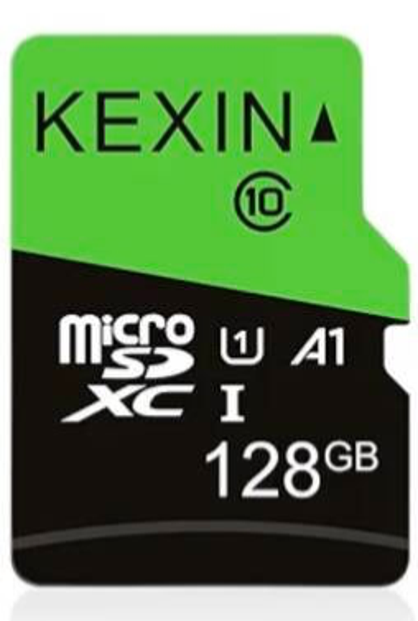 KEXIN 128GB Micro SD Cards + SD Adapter SINGLE MicroSDHC Memory Card Class 10