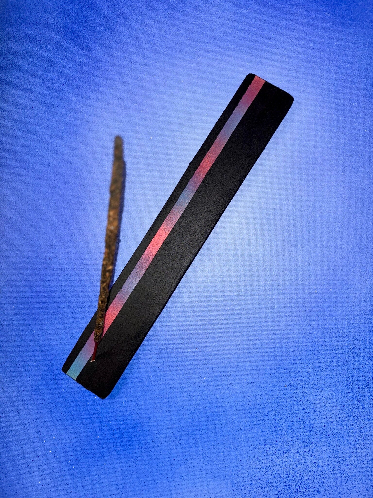 Porte encens Noir et Multicolore