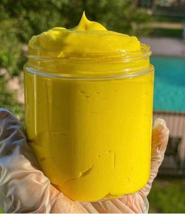 WHIPPED BODY BUTTER TUMERIC GREAT FOR DARK SPOTS ON SKIN