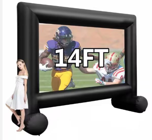 Giant Movie Screen with Projector