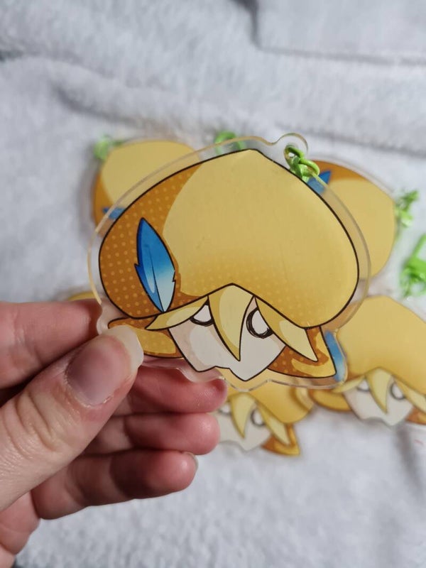 Kaveh & Alhaitham Shroom Keychains
