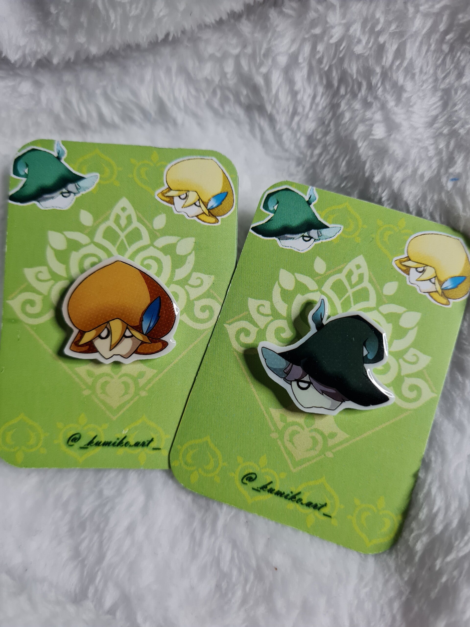 Kaveh & Alhaitham handmade pins