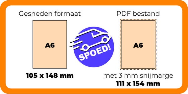 FLYER A6 - SPOED - vanaf