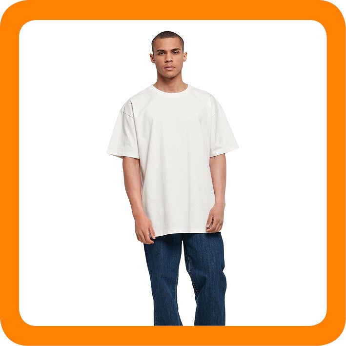 T-SHIRT OVERSIZED BY102 ZONDER BEDRUKKING