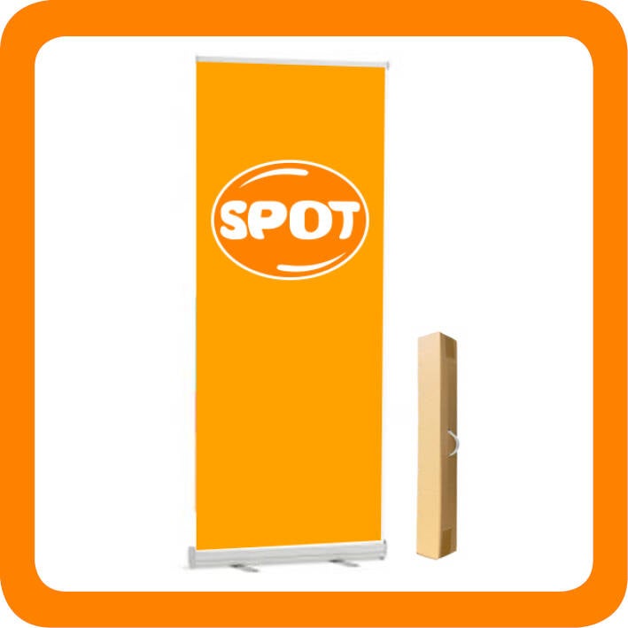 ROLL UP BANNER ECO ZONDER DRAAGTAS