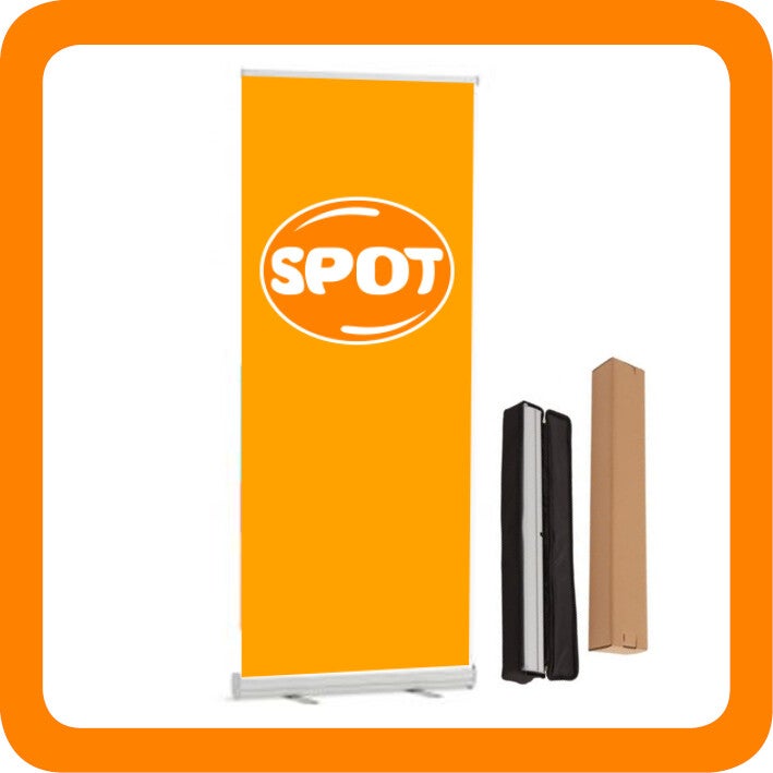 ROLL UP BANNER CLASSIC MET DRAAGTAS