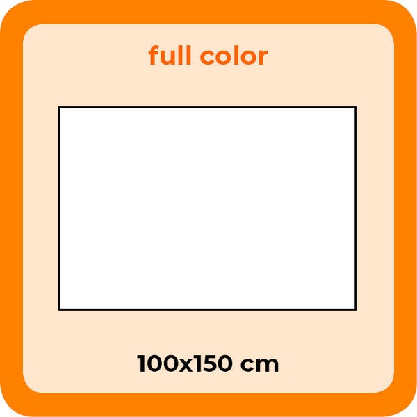 RECLAME SPANDOEK 100x150 cm