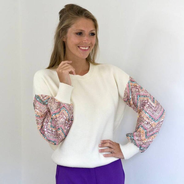 Eliza sweater stripes