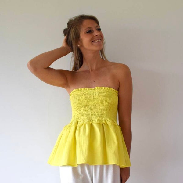 Eline skirt/top yellow