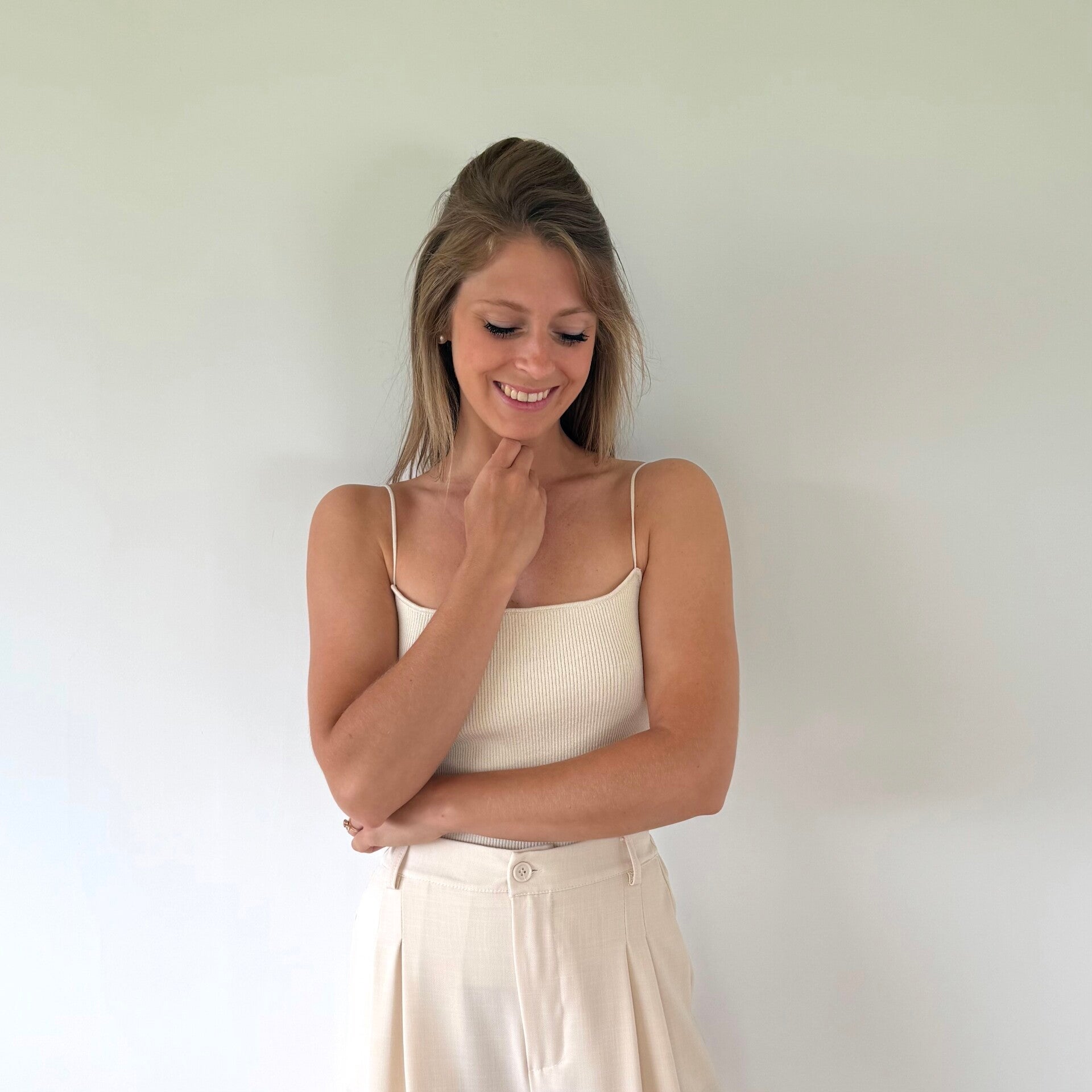 Billie top beige
