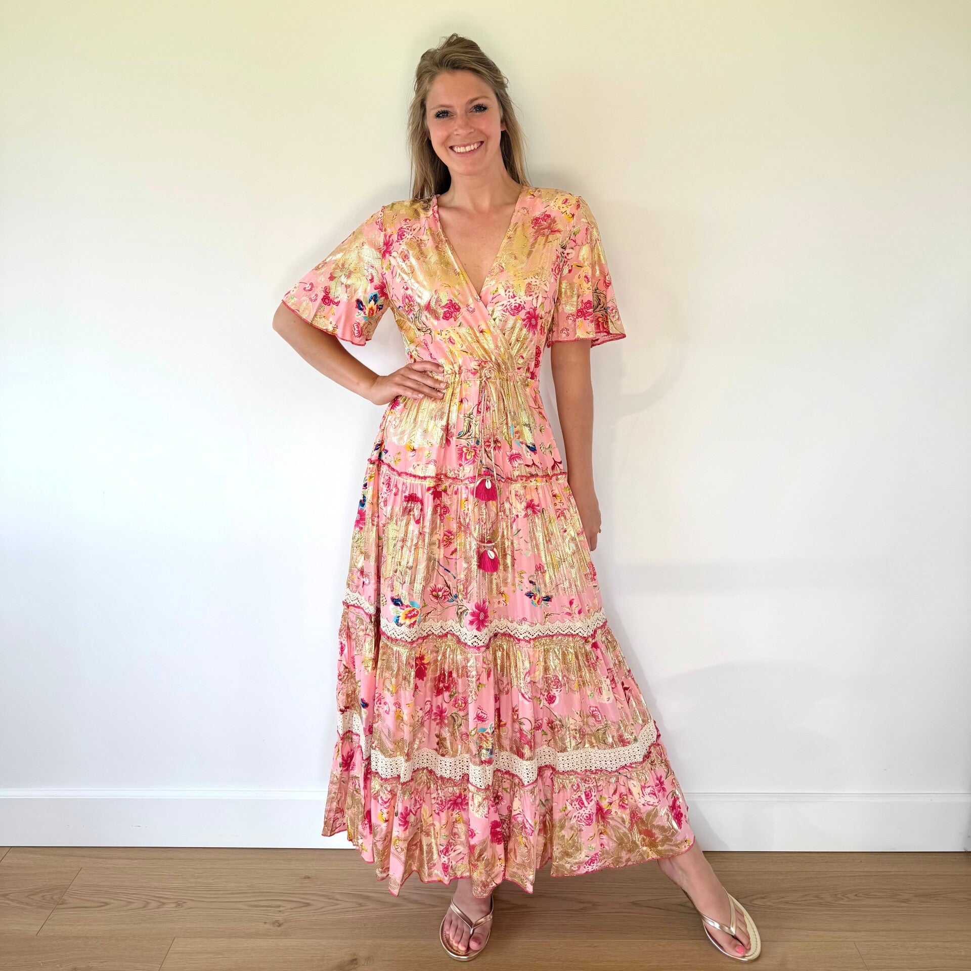Noélie dress pink