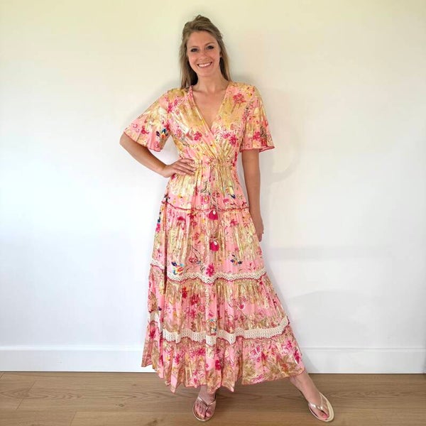 Noélie dress pink