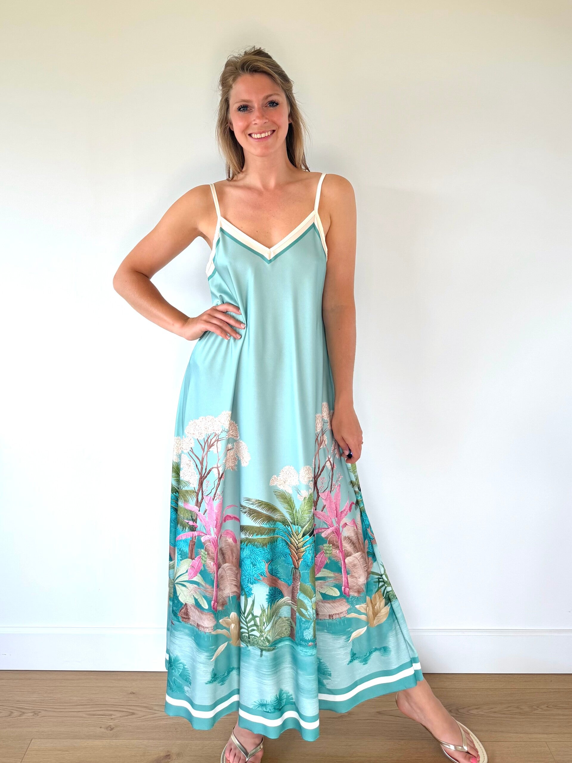 Ibiza dress blue