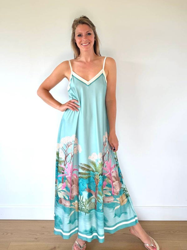 Ibiza dress blue