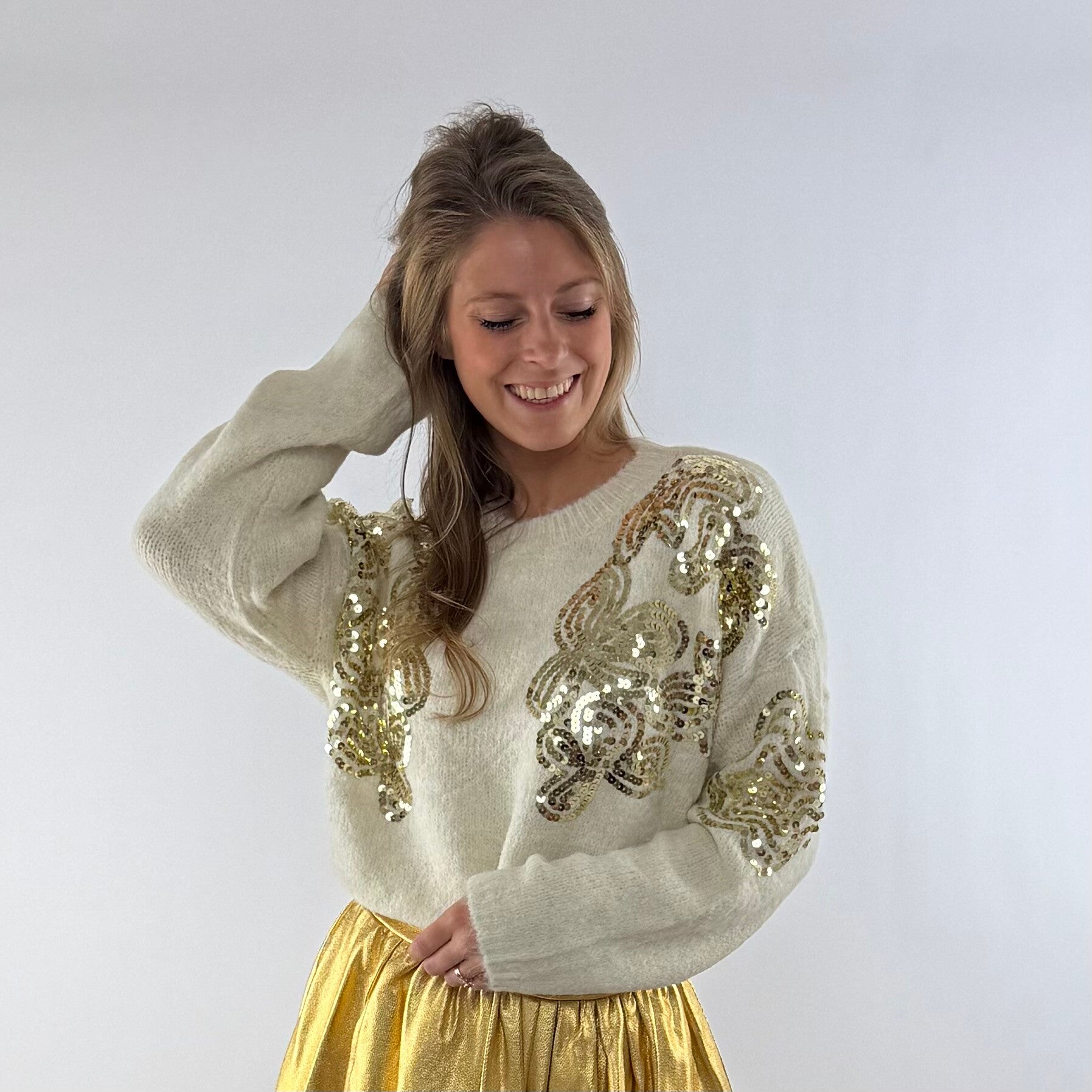 Coco sweater gold