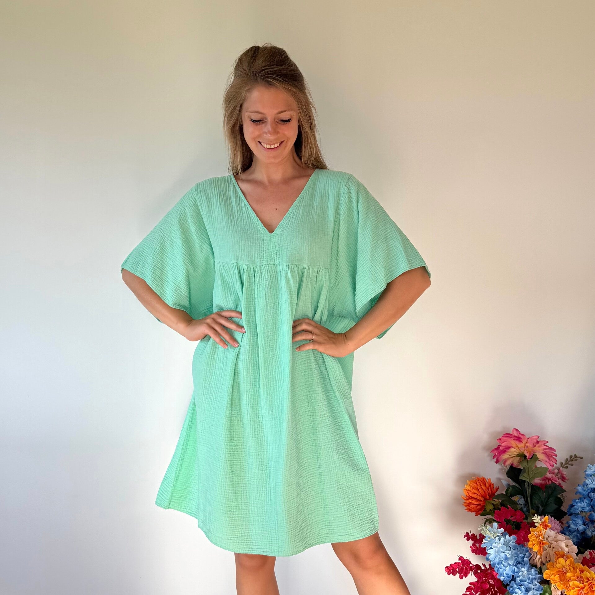 Rosie dress mint