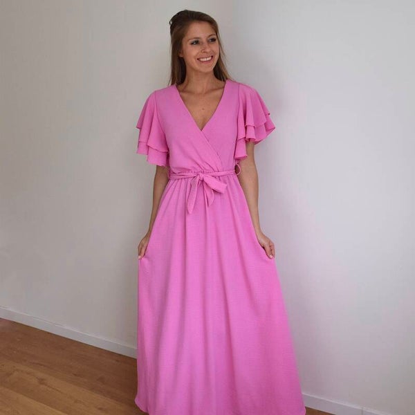 Lara dress pink