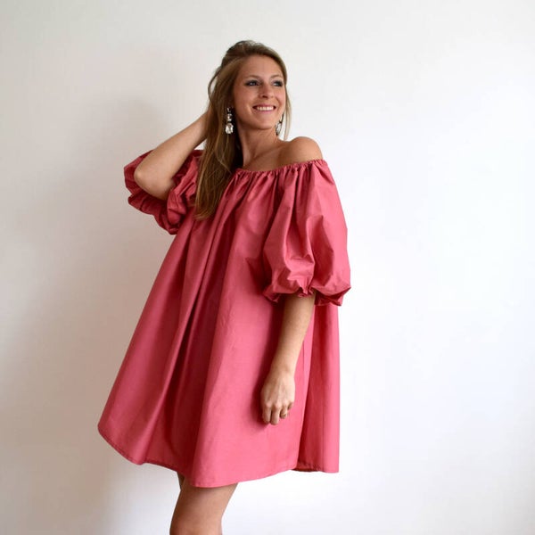 Bobbi dress terracotta