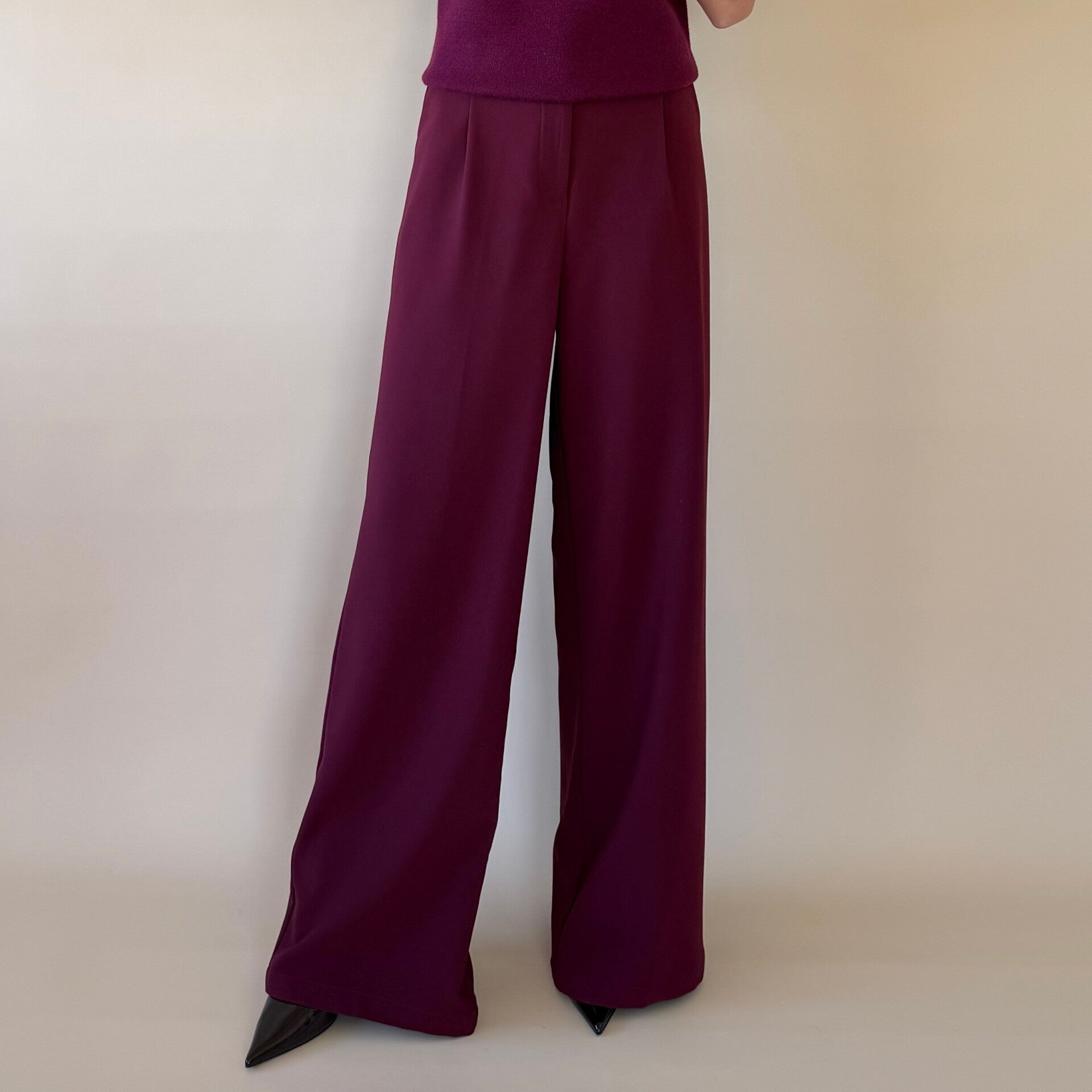 Paloma broek burgundy