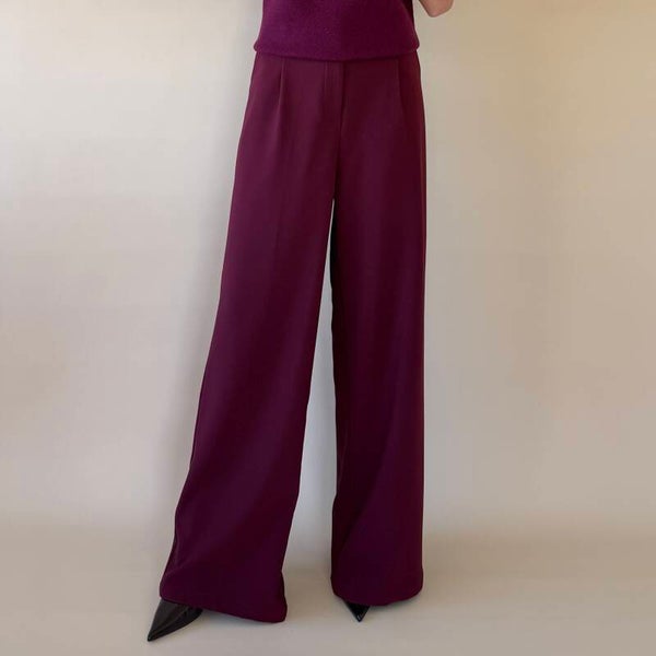 Paloma broek burgundy