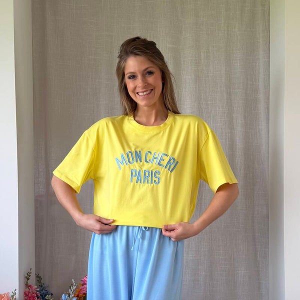 Mon cheri shirt yellow