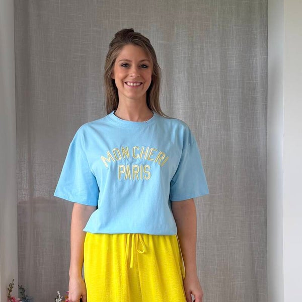 Mon cheri shirt blue